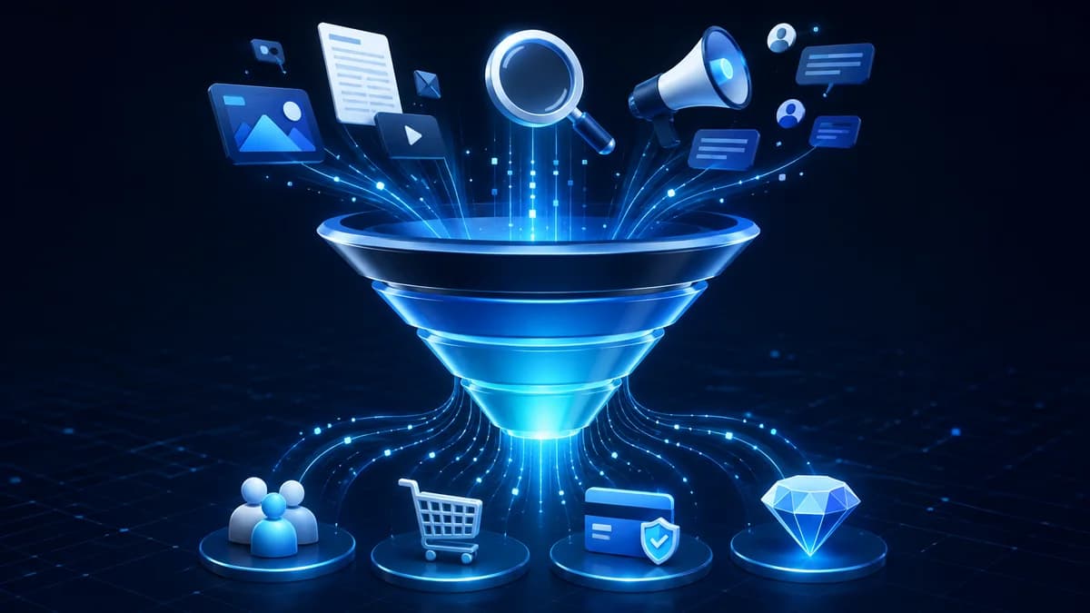 Cách xây dựng phễu Marketing cho website bán sản phẩm số